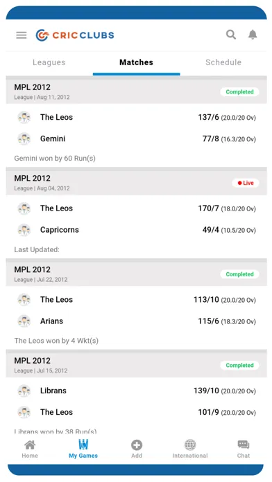 تصاویر CricClubs