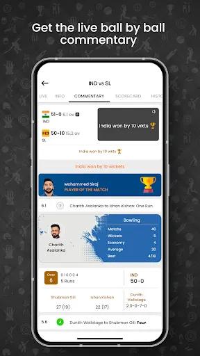 CricDaddy : Cricket Live Line Screenshots