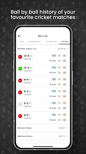 CricDaddy : Cricket Live Line Screenshots