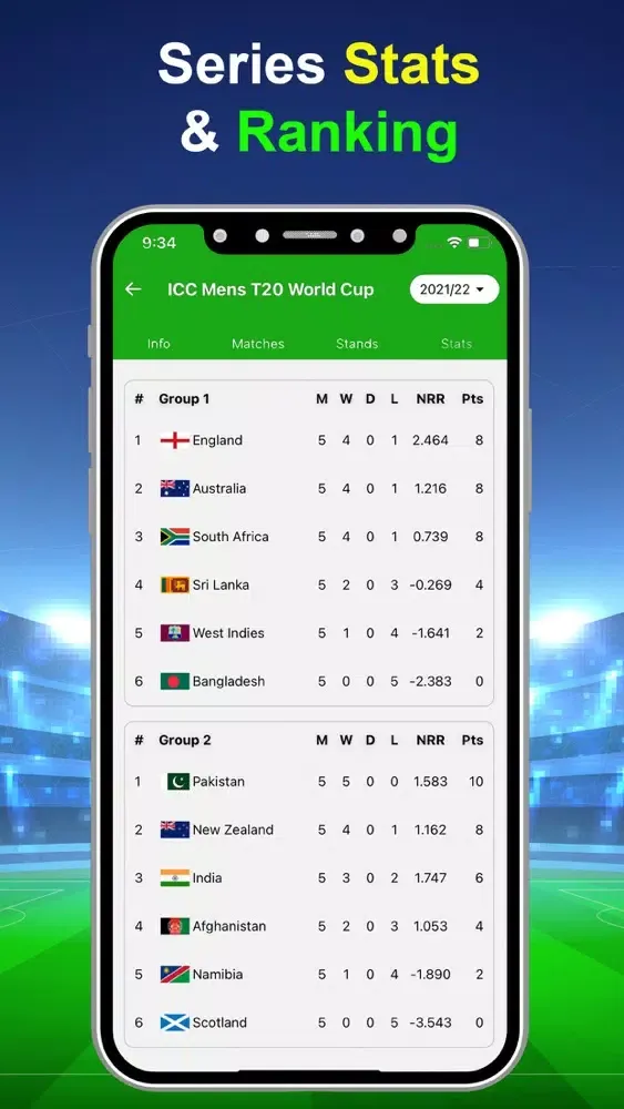 Скриншоты Live Cricket TV : Live Score