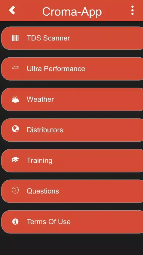 Croma-App Screenshots