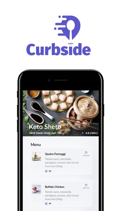 Скриншоты Curbside: Order Take Out