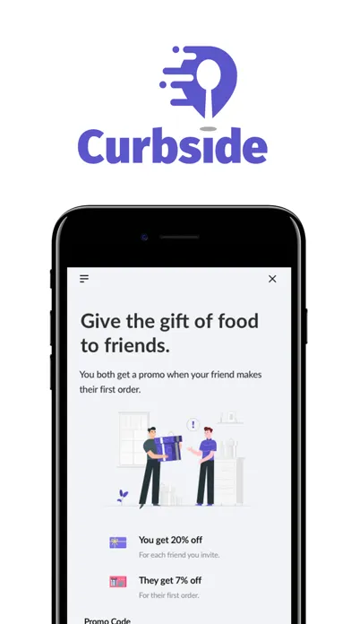 Скриншоты Curbside: Order Take Out