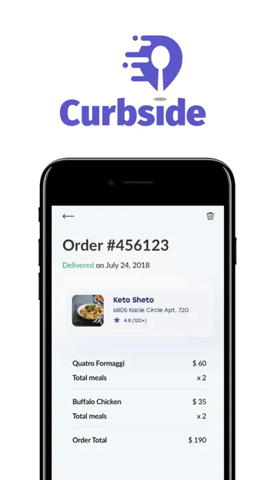 Скриншоты Curbside: Order Take Out