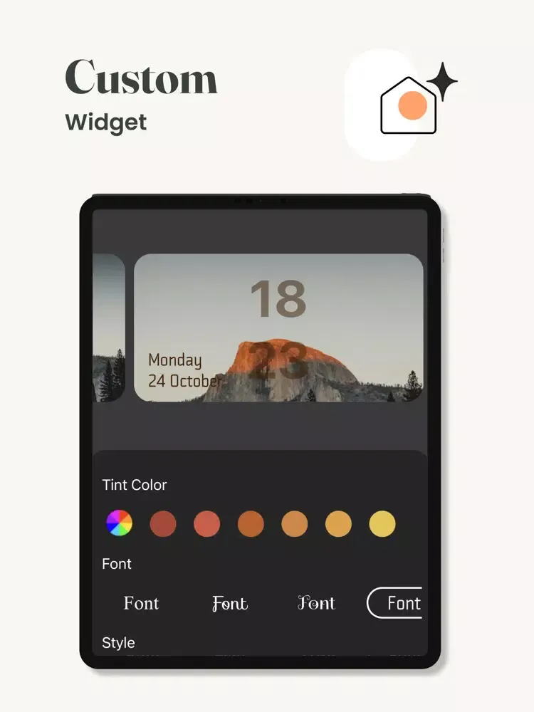 تصاویر Artistic-Widget,Theme & Icon iPad 