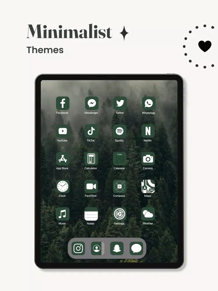 تصاویر Artistic-Widget,Theme & Icon iPad 