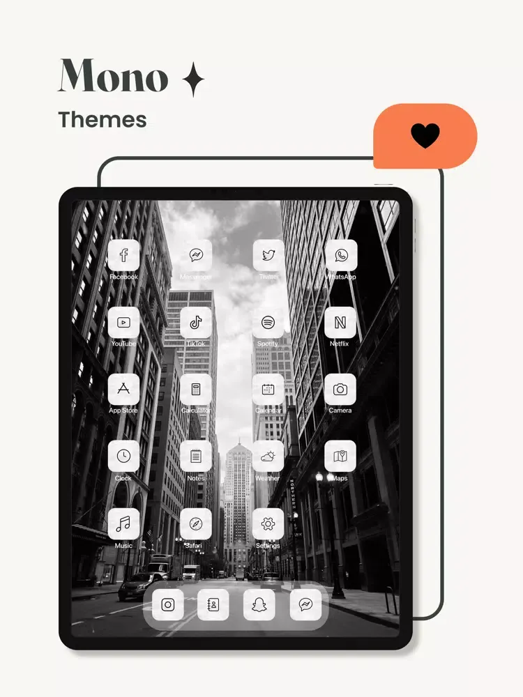 تصاویر Artistic-Widget,Theme & Icon iPad 