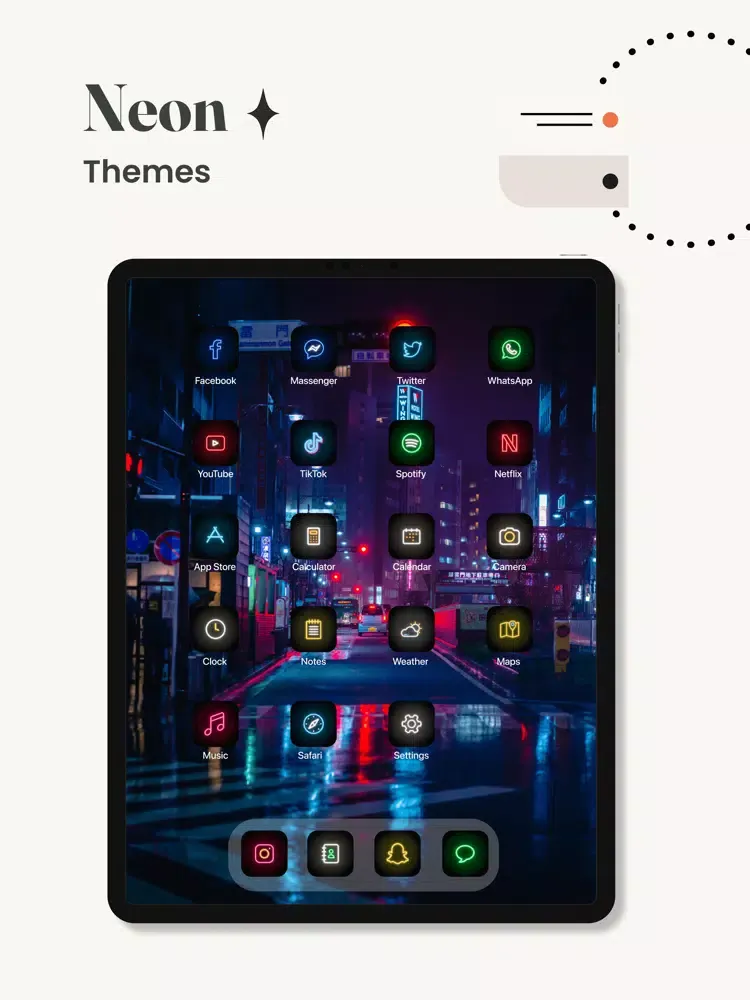 تصاویر Artistic-Widget,Theme & Icon iPad 