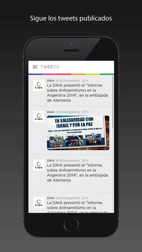DAIA Denuncias Screenshots