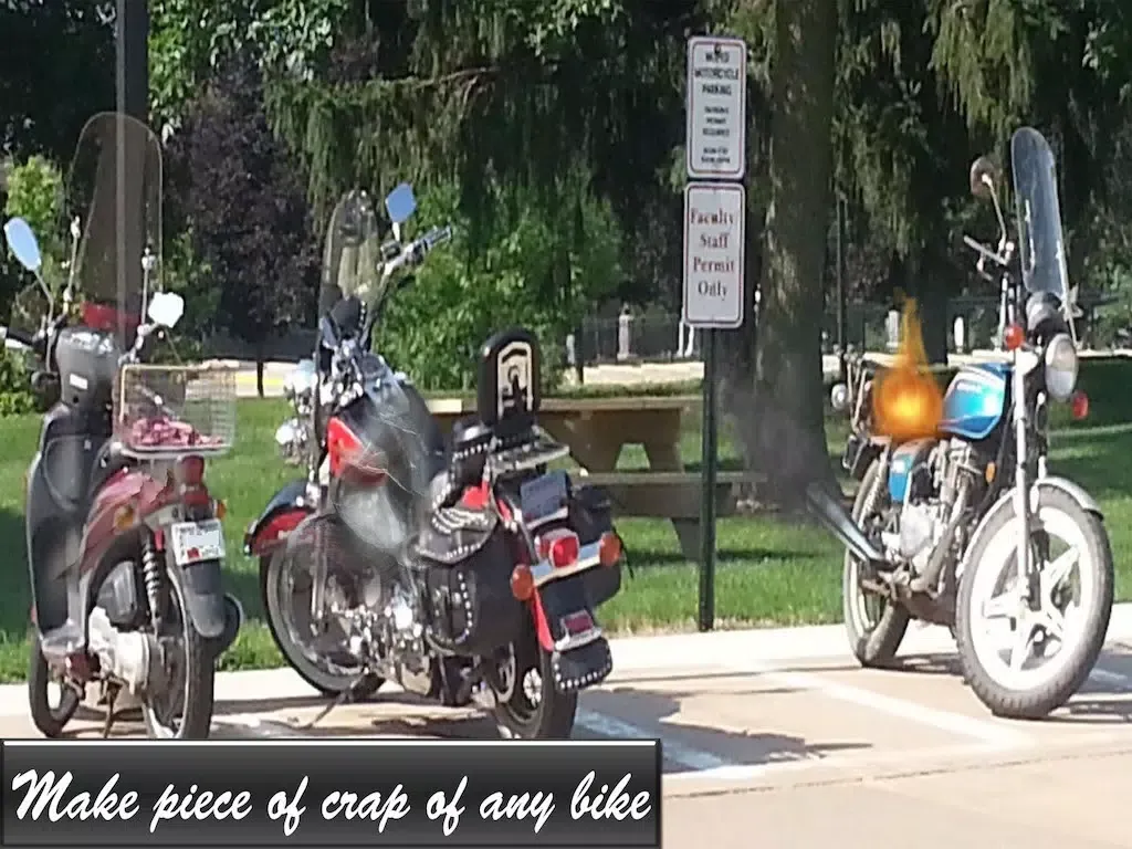 Captures d'écran de Dude Bike - Damaged Your Bike Prank iPad 