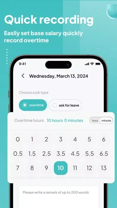 DanaPal - Overtime Manager স্ক্রিনশট