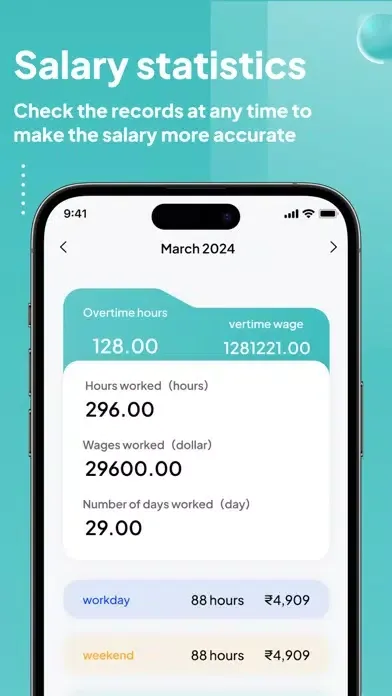DanaPal - Overtime Manager স্ক্রিনশট