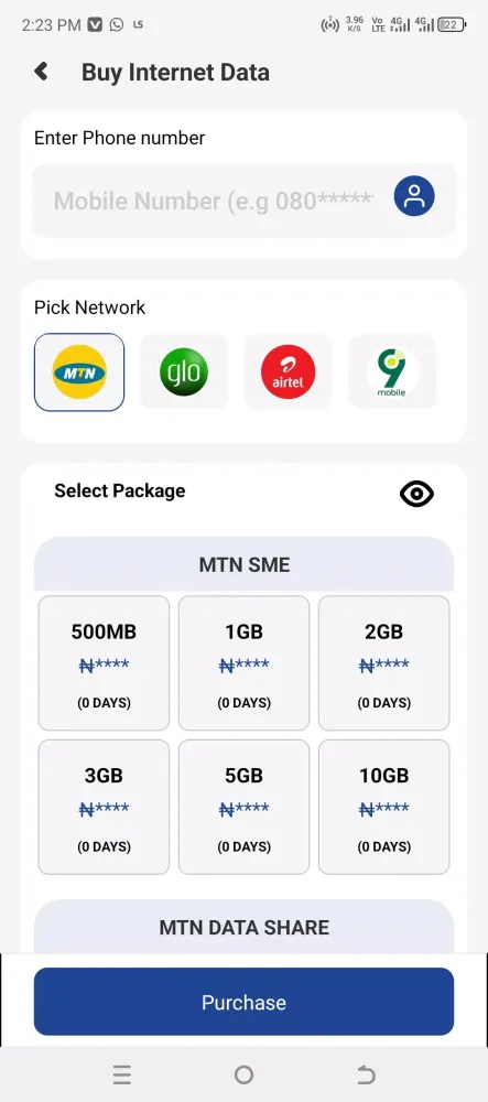 Data Awoof Screenshots