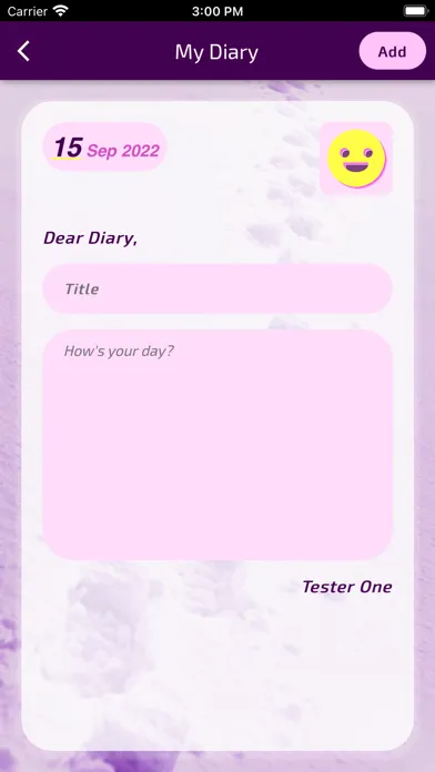Screenshot di DayPrint - Your Personal Diary