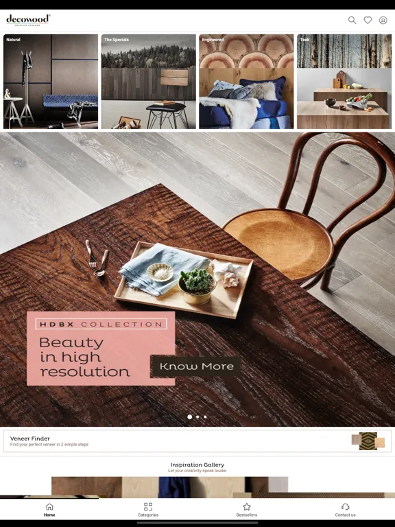 Decowood Veneers iPad  Screenshots