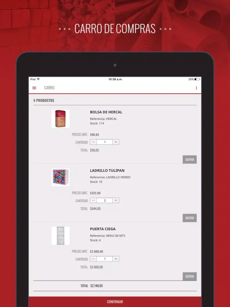 Tangkapan skrin Tienda De Ieso iPad 