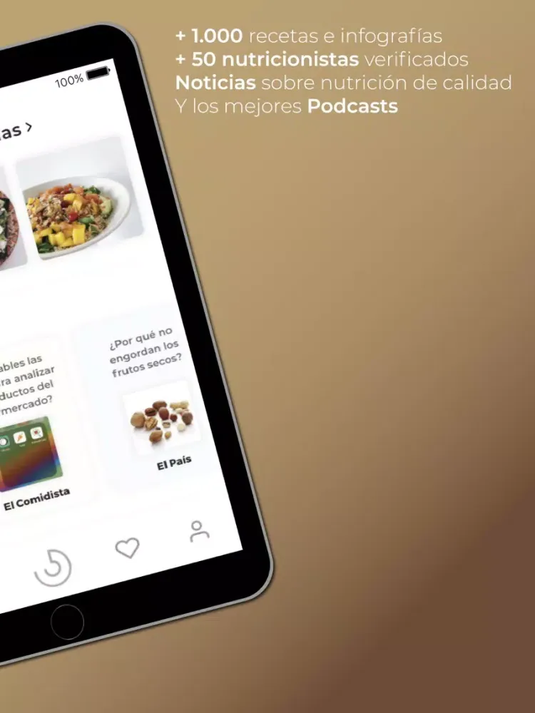 Ảnh chụp màn hình của Dënda - Alimenta tu conciencia iPad 