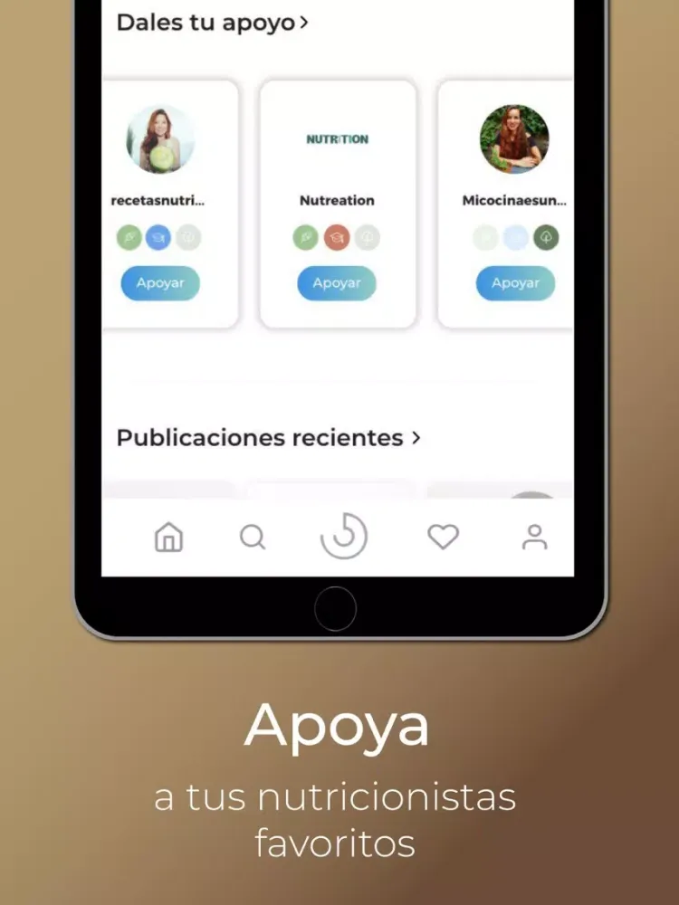 Ảnh chụp màn hình của Dënda - Alimenta tu conciencia iPad 