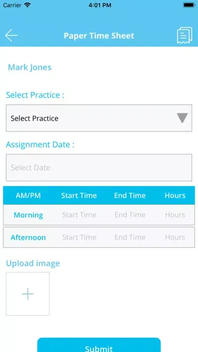 Capturas de pantalla de Cavity Dental Staff Agency App