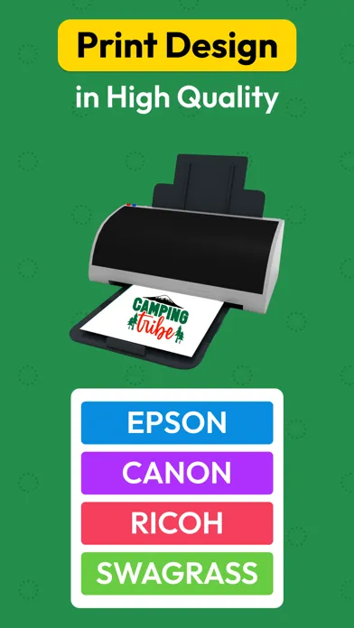 Captures d'écran de Sublimation Designer: Printing