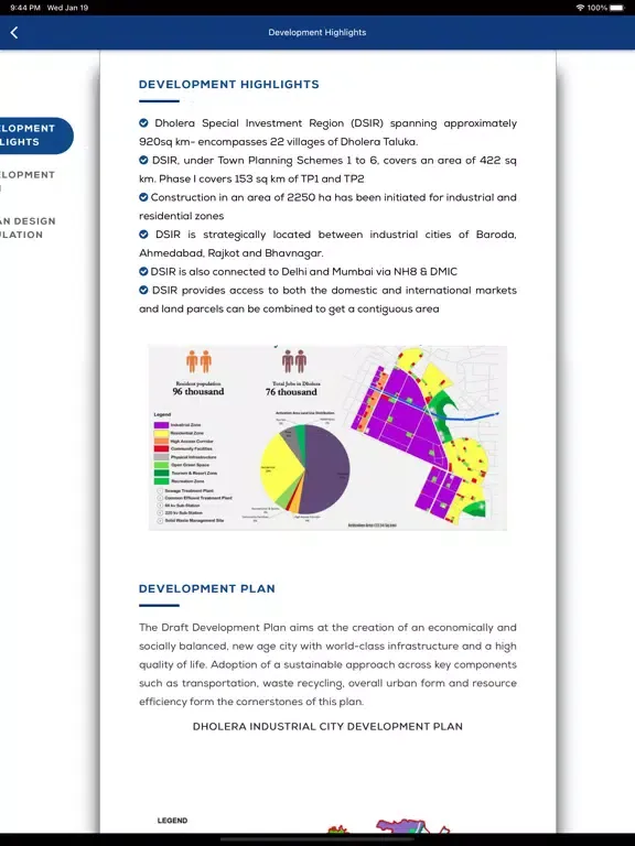Скриншоты Dholera iPad 