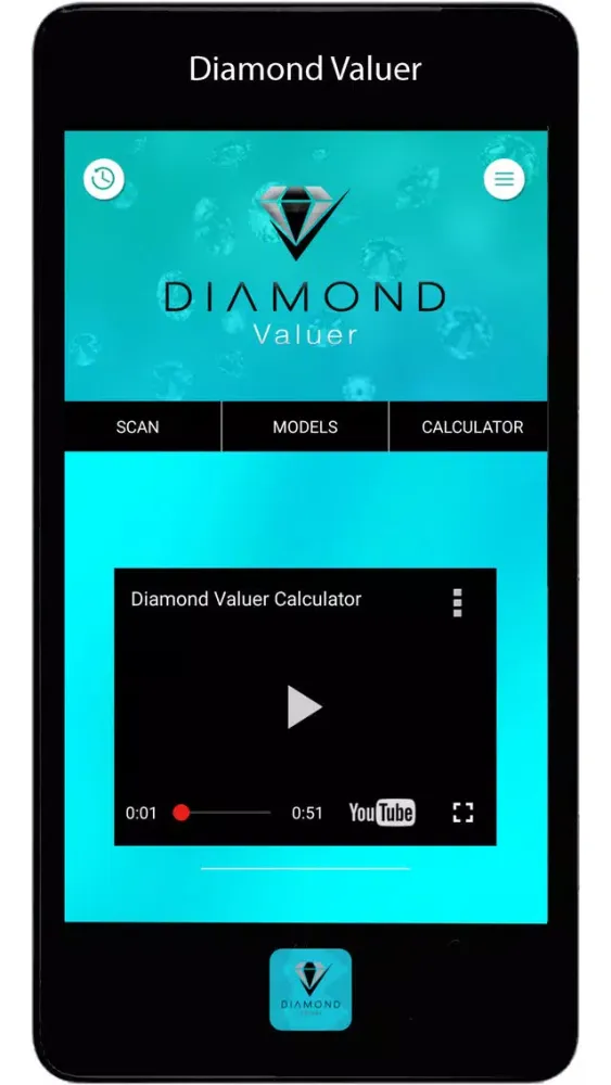 Ảnh chụp màn hình của Diamond Valuer