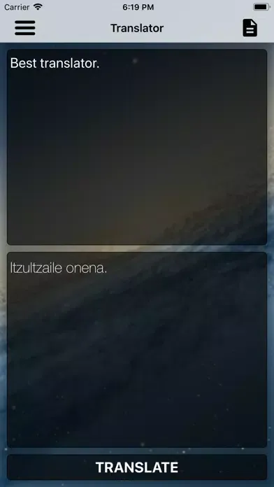 Capturas de pantalla de Basque Dictionary Translator
