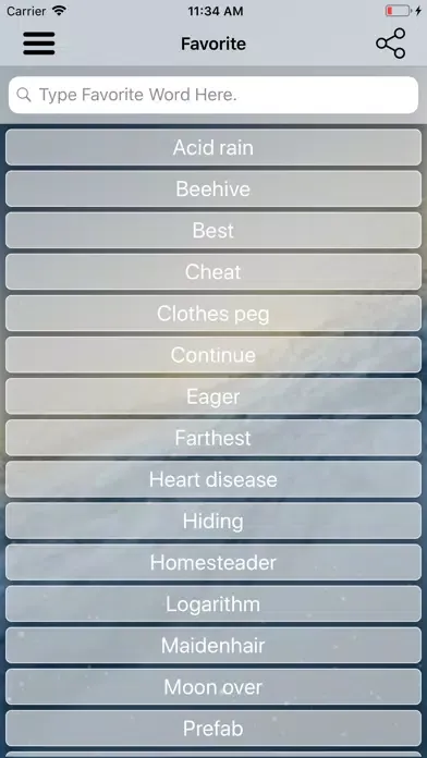 Capturas de pantalla de Basque Dictionary Translator