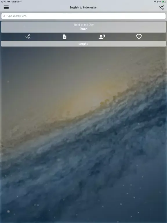 Скриншоты Indonesian Dictionary Trans iPad 
