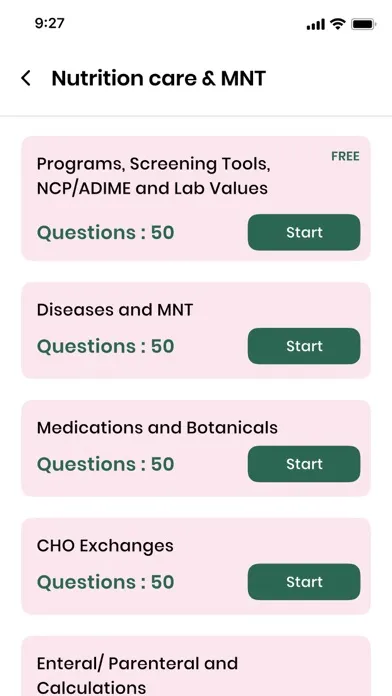 Pass The Dietitian Exam應用截圖