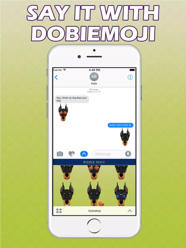 DobieMoji - Doberman Emoji & Stickers iPad  স্ক্রিনশট