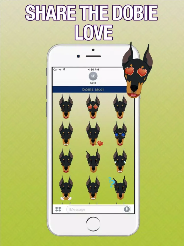 DobieMoji - Doberman Emoji & Stickers iPad  স্ক্রিনশট