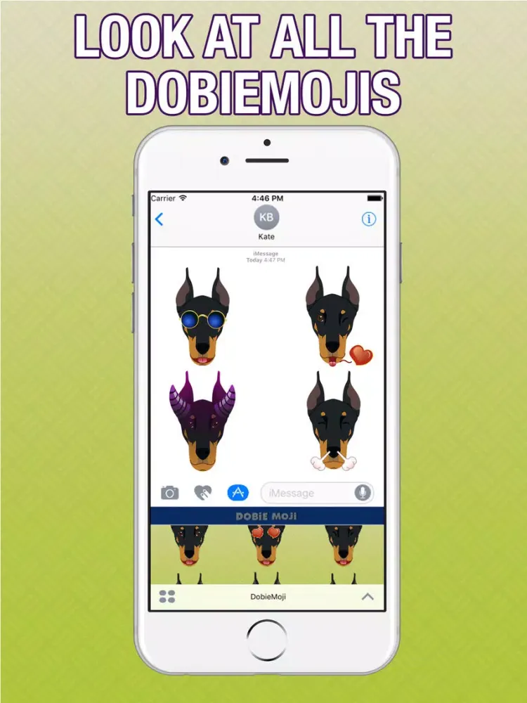 DobieMoji - Doberman Emoji & Stickers iPad  স্ক্রিনশট