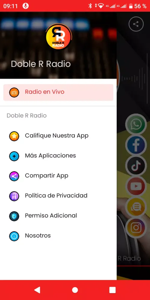 Doble R Radio Screenshots
