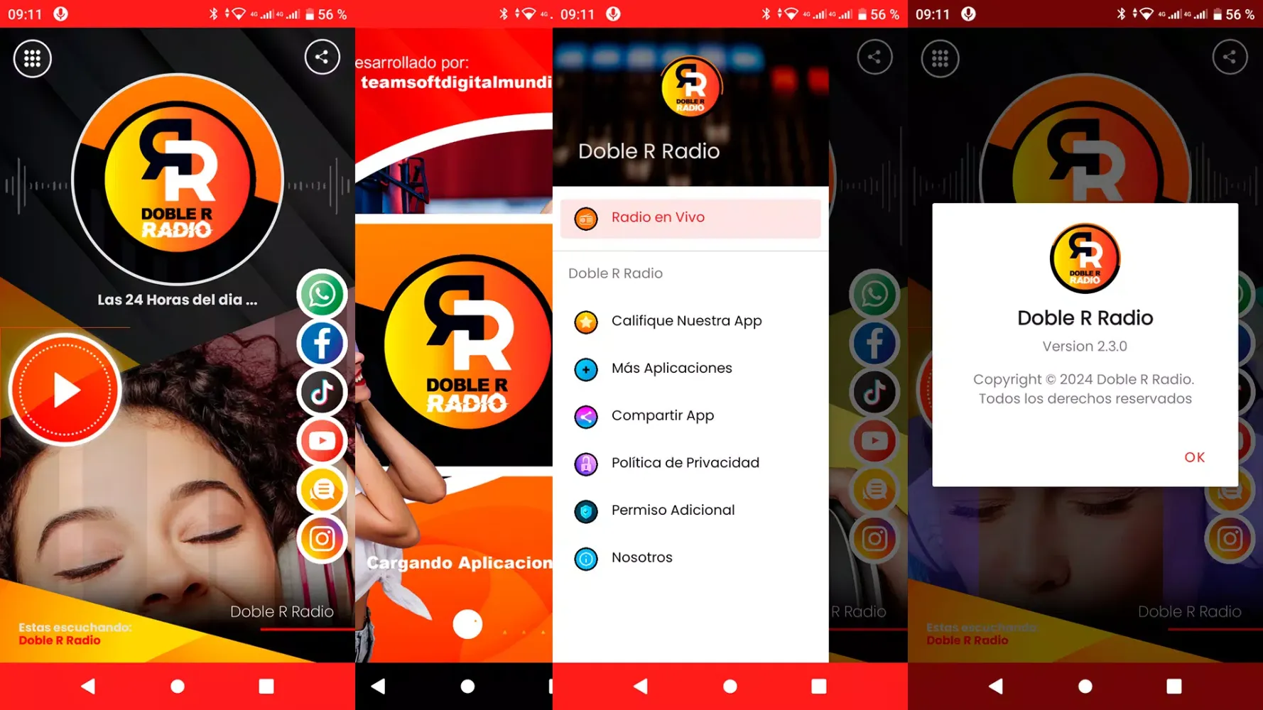 Doble R Radio Screenshots