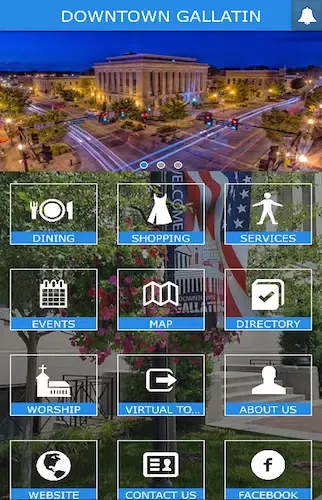 Capturas de tela do DOWNTOWN GALLATIN