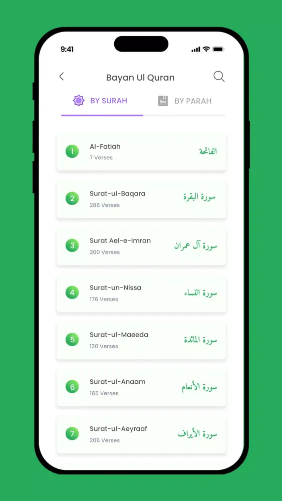 Capturas de tela do Bayan ul Quran - Dr Israr Ahma
