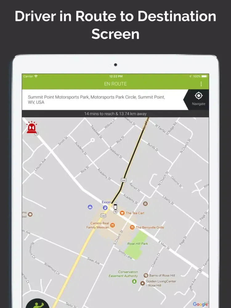 Tangkapan skrin UCRUZ DELIVERY DRIVER iPad 