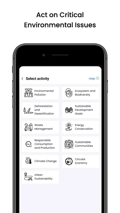 Earth5R Environmental App Screenshots