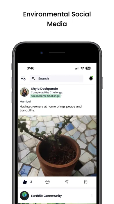 Earth5R Environmental App Screenshots