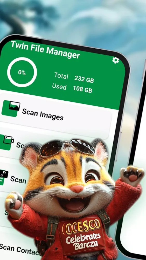 Screenshot di Twin File Manager