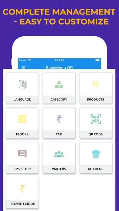Easy Menu QR Screenshots