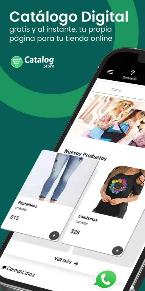 Скриншоты Catálogo Digital, Tienda y TPV
