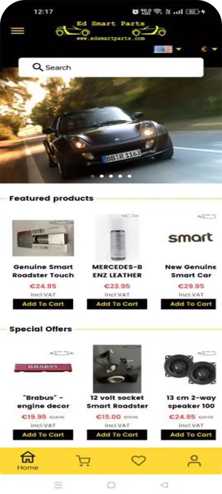 Captures d'écran de ED Smart Parts