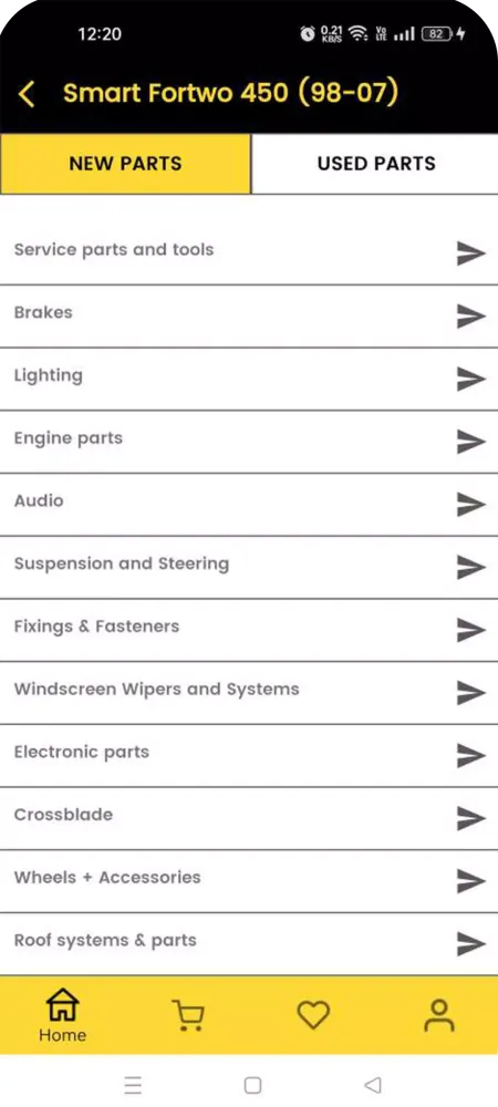 Captures d'écran de ED Smart Parts