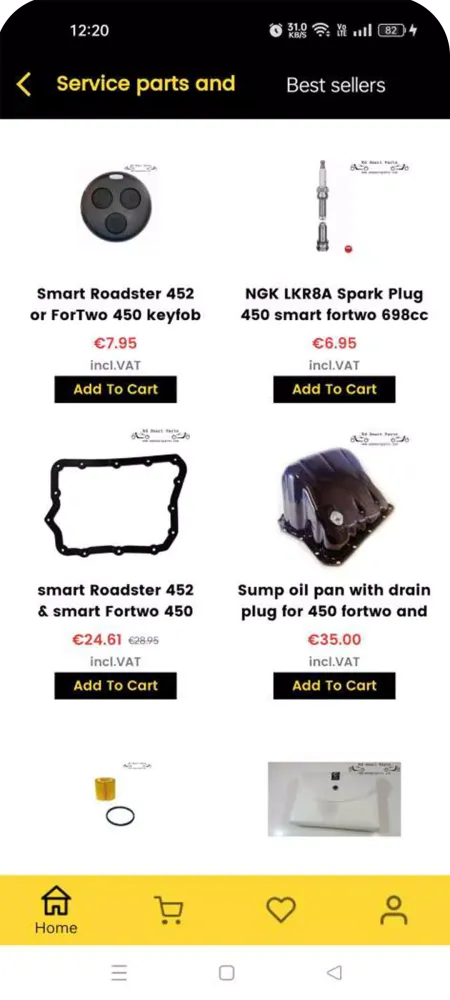 Captures d'écran de ED Smart Parts