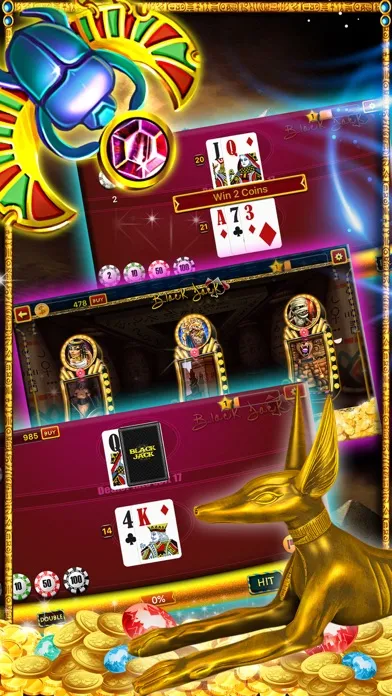 Скриншоты 'A New Riches of Ramses Slots:  Mystics Reels!