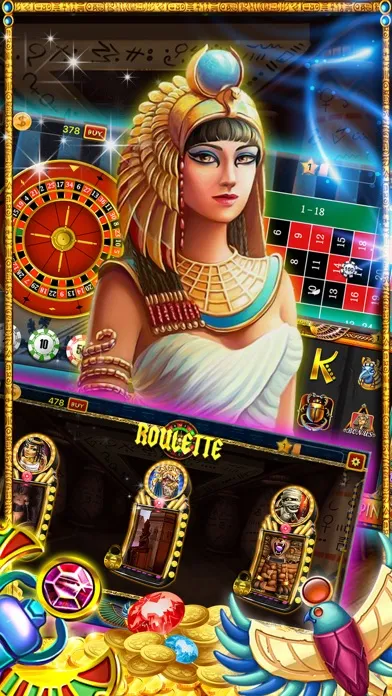 Скриншоты 'A New Riches of Ramses Slots:  Mystics Reels!