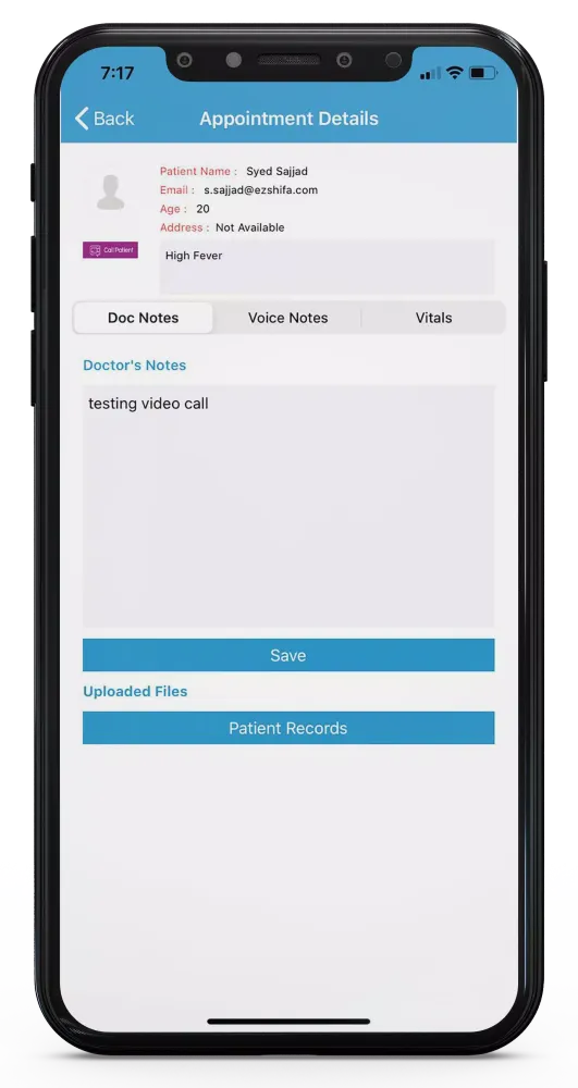 EZShifa Doctor Screenshots