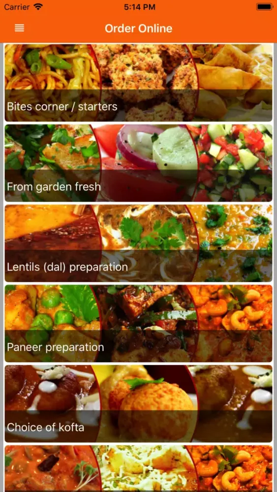 Punjabi Laziz - Online Order Screenshots